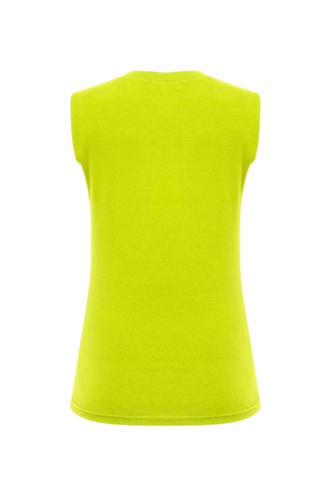 ERICA bez rękawków Bright Chartreuse tył.jpg