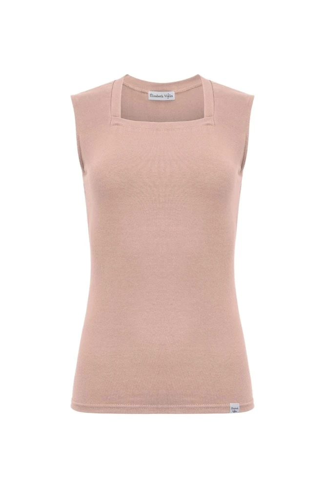ERICA bez rękawków Warm Taupe przód.jpg