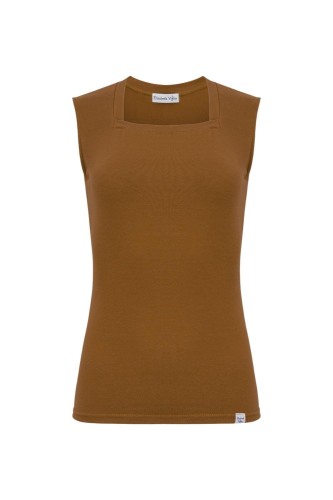 ERICA bez rękawków Toffee przód.jpg