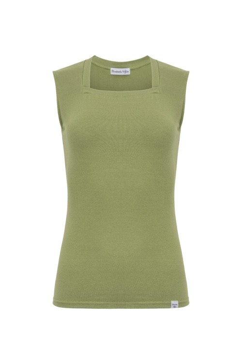 ERICA bez rękawków Oil Green przód.jpg