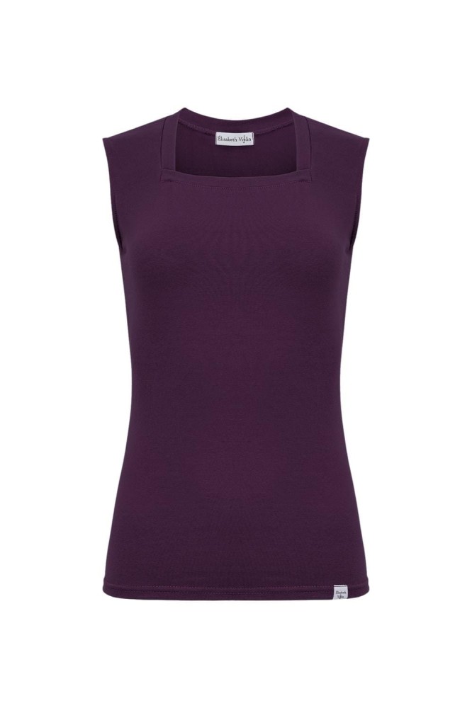ERICA bez rękawków Plum Purple przód.jpg