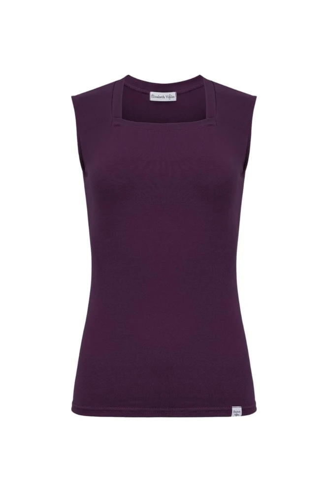 ERICA bez rękawków Plum Purple przód.jpg