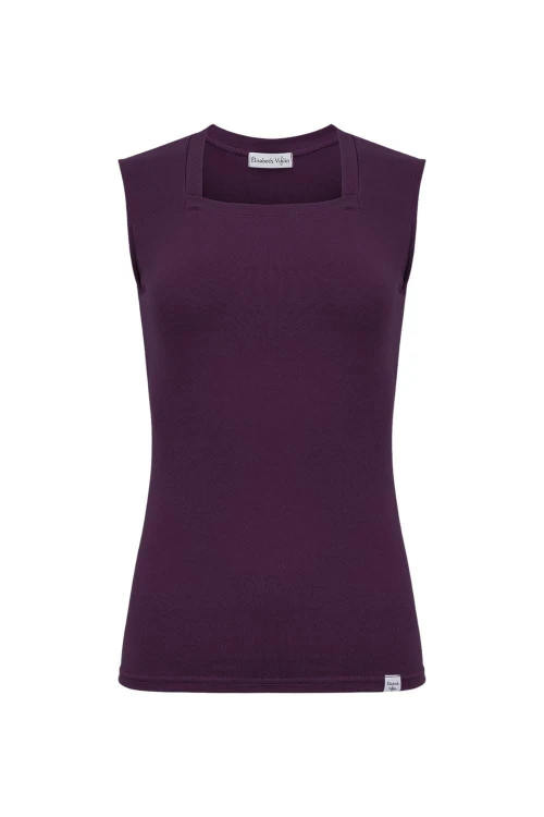 ERICA bez rękawków Plum Purple przód.jpg