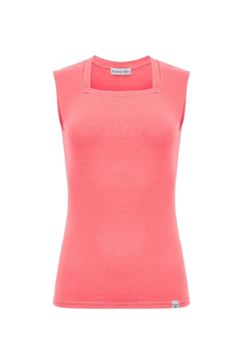 ERICA bez rękawków Sunkist Coral przód.jpg