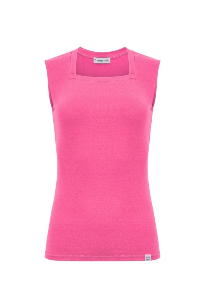 ERICA bez rękawków Shocking Pink przód.jpg