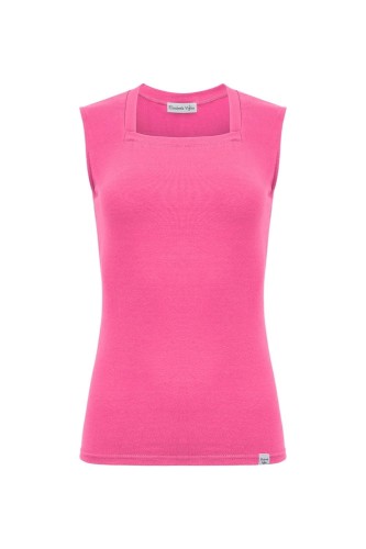 ERICA bez rękawków Shocking Pink przód.jpg