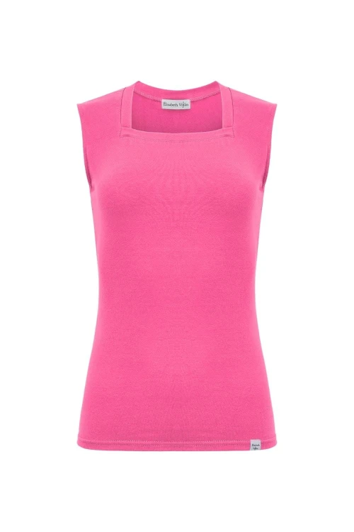 ERICA bez rękawków Shocking Pink przód.jpg