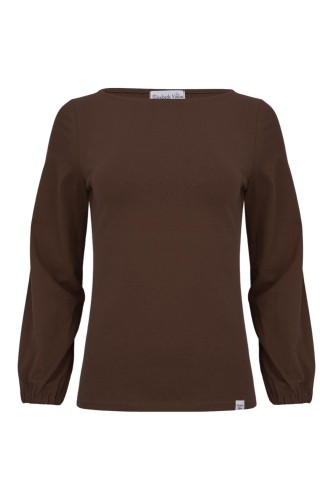 MIA z długimi rękawami Chestnut przód.jpg