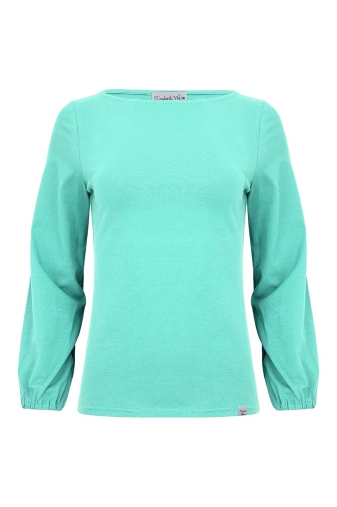 MIA z długimi rękawami Blue Turquoise przód.jpg