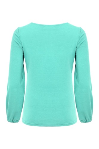 MIA z długimi rękawami Blue Turquoise tył.jpg