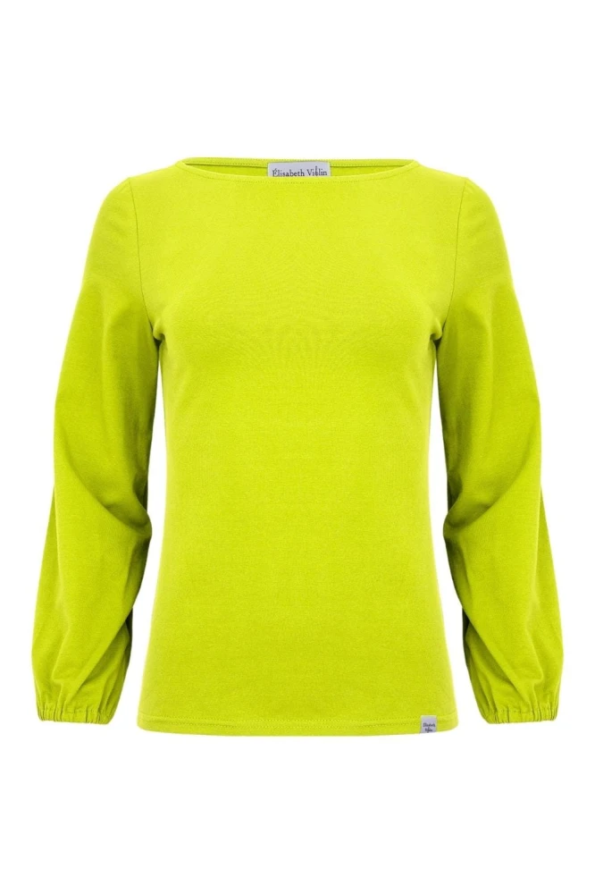 MIA z długimi rękawami Bright Chartreuse przód.jpg