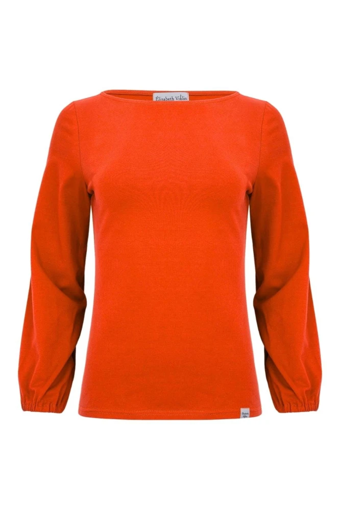 MIA z długimi rękawami Mandarin Red przód.jpg
