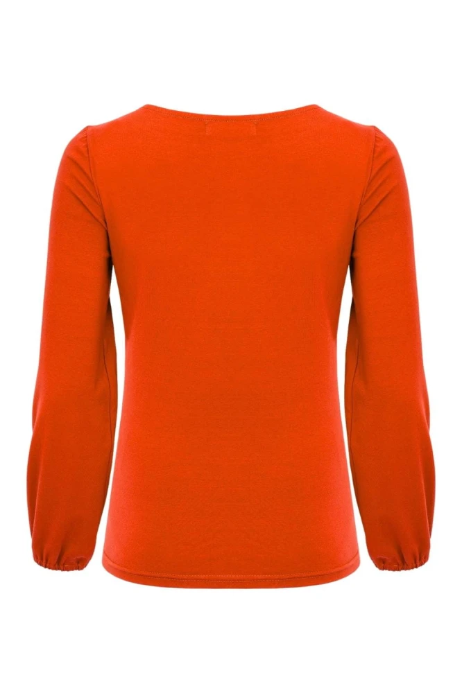 MIA z długimi rękawami Mandarin Red tył.jpg