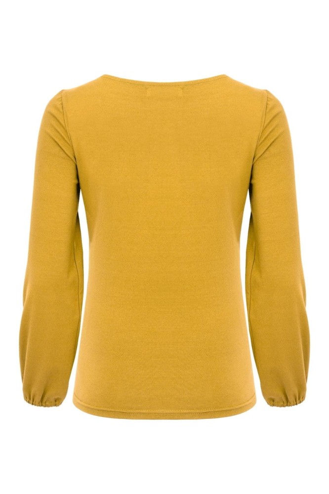 MIA z długimi rękawami Mineral Yellow tył.jpg