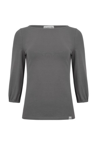 MIA z rękawkami 3:4 Charcoal Gray przód.jpg