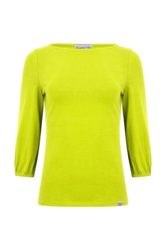 MIA z rękawkami 3:4 Bright Chartreuse przód.jpg