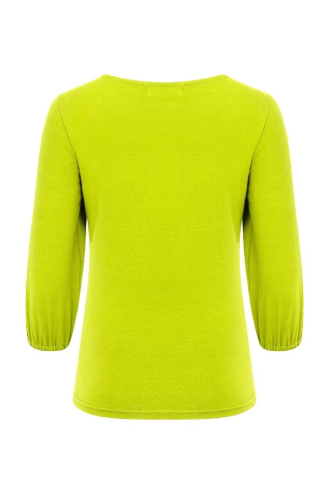 MIA z rękawkami 3:4 Bright Chartreuse tył.jpg