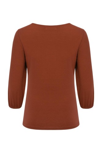 MIA z rękawkami 3:4 Burnt Henna tył.jpg