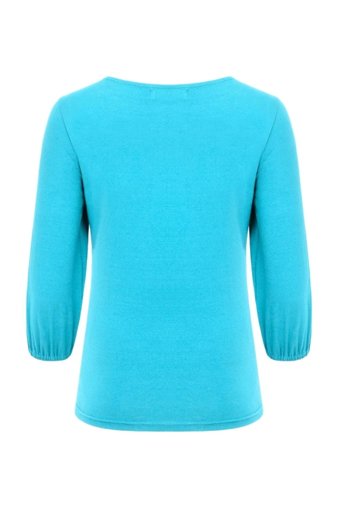 MIA z rękawkami 3:4 Cyan Blue tył.jpg