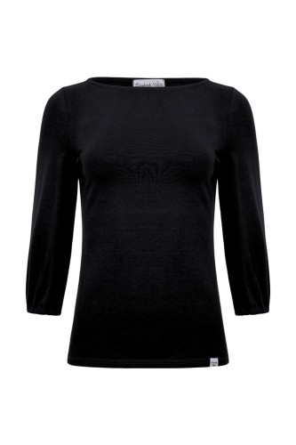 MIA z rękawkami 3:4 Black przód.jpg