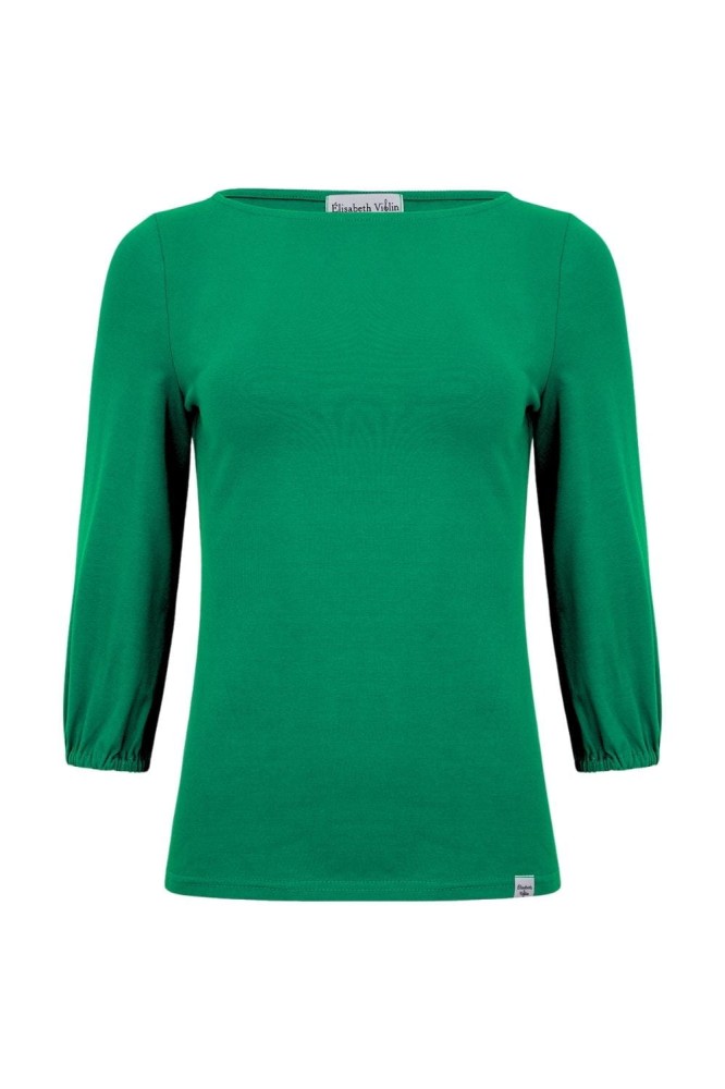 MIA z rękawkami 3:4 Deep Green przód.jpg