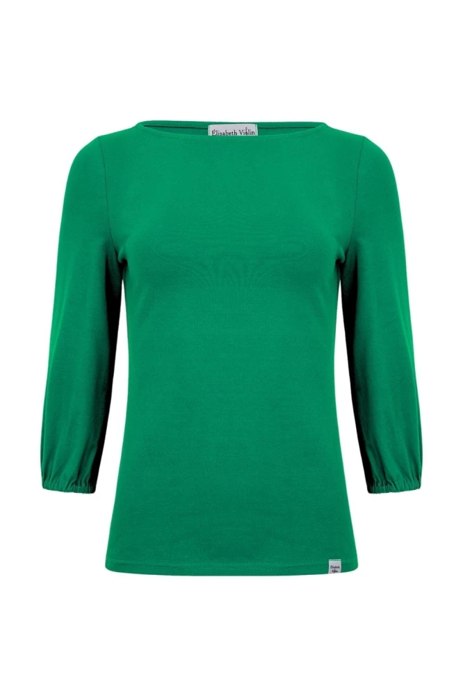 MIA z rękawkami 3:4 Deep Green przód.jpg