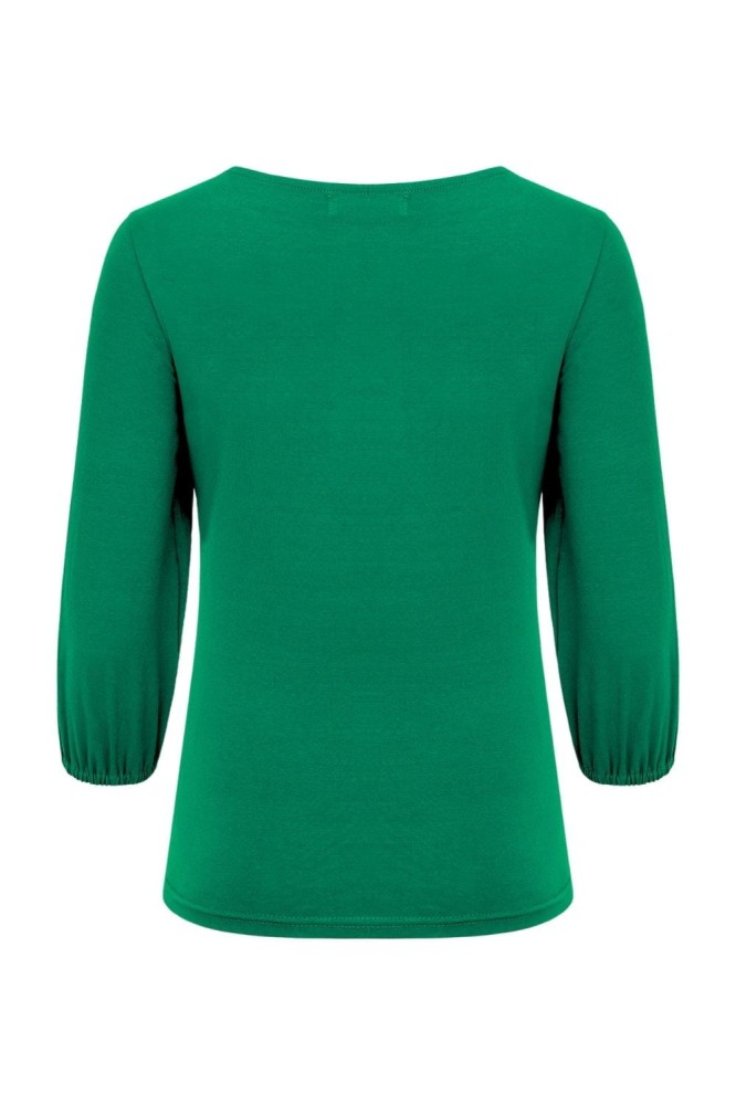MIA z rękawkami 3:4 Deep Green tył.jpg