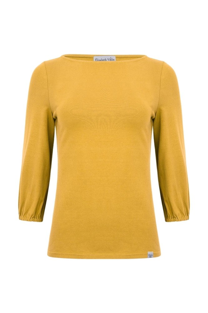 MIA z rękawkami 3:4 Mineral Yellow przód.jpg