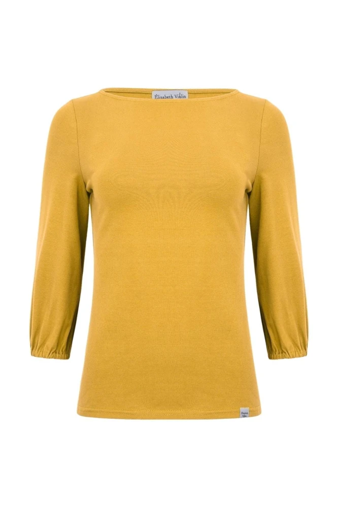 MIA z rękawkami 3:4 Mineral Yellow przód.jpg