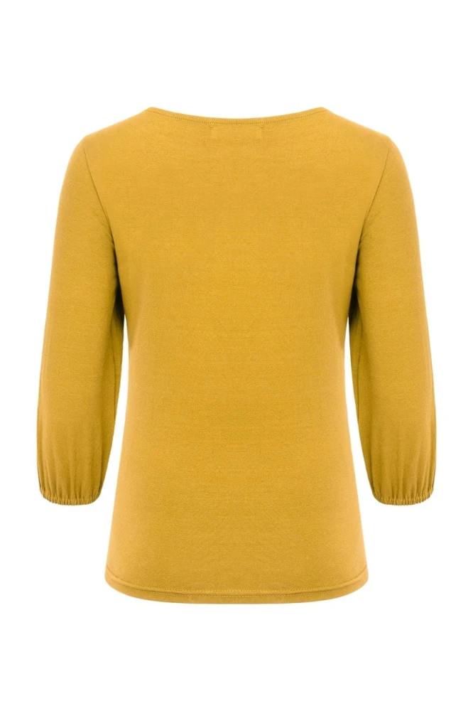 MIA z rękawkami 3:4 Mineral Yellow tył.jpg