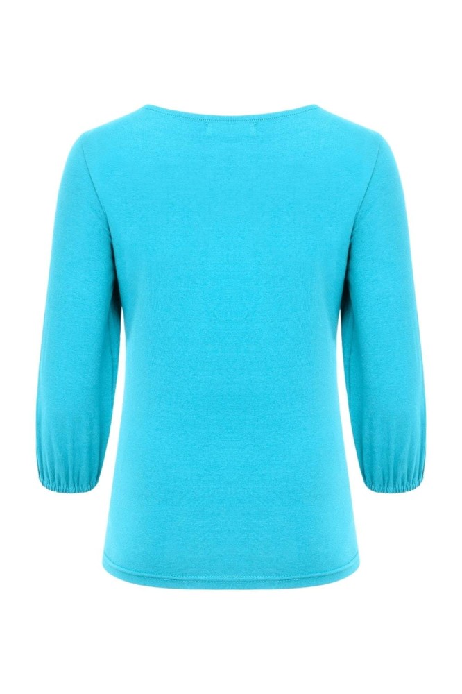MIA z rękawkami 3:4 Cyan Blue tył.jpg