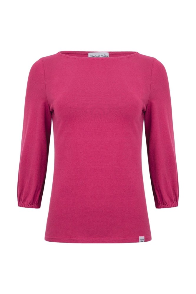 MIA z rękawkami 3:4 Pink Peacock przód.jpg