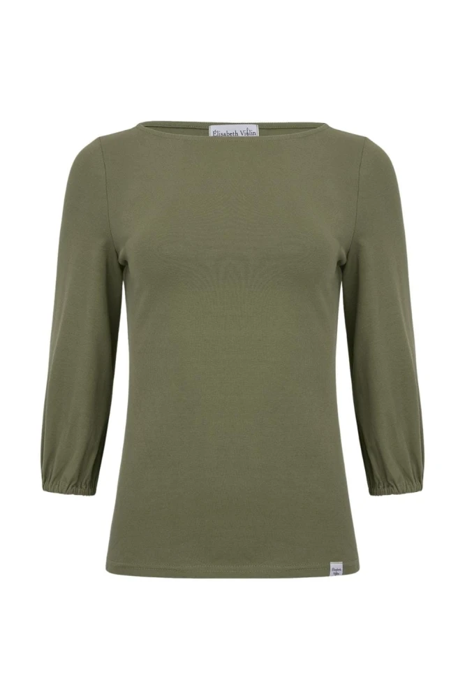 MIA z rękawkami 3:4 Dusty Olive przód.jpg