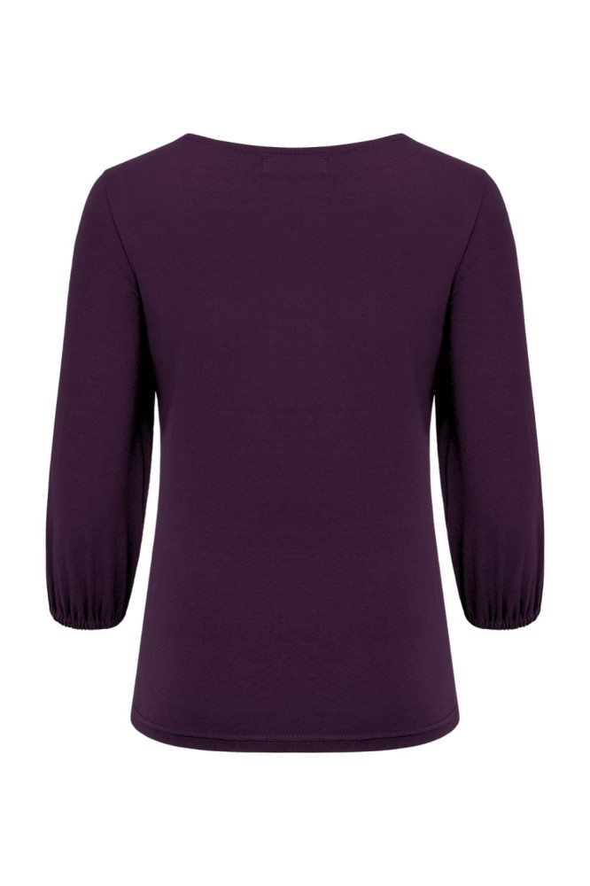 MIA z rękawkami 3:4 Plum Purple tył.jpg