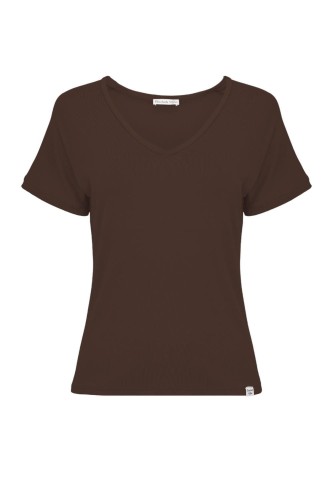 VAYA z krótkimi rękawami Chestnut przód.jpg