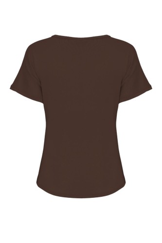 VAYA z krótkimi rękawami Chestnut tył.jpg