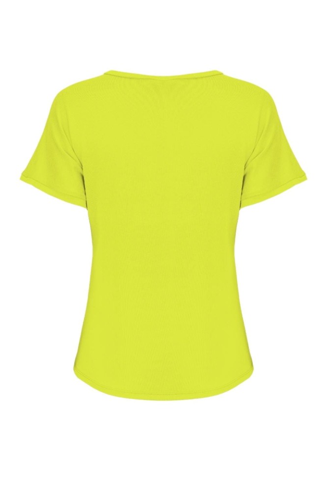 VAYA z krótkimi rękawami Bright Chartreuse tył.jpg
