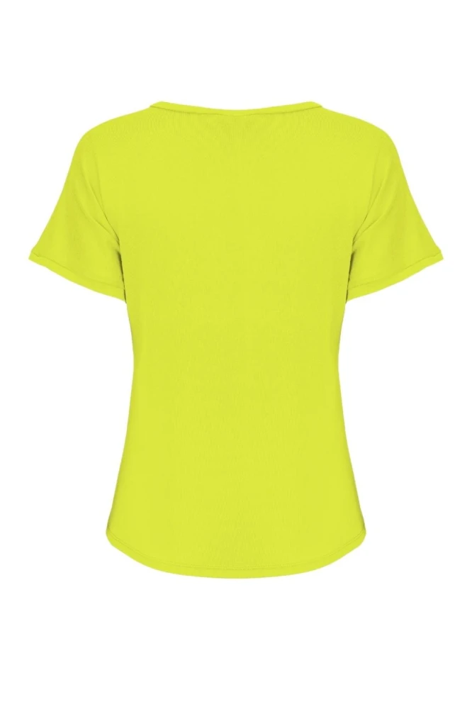 VAYA z krótkimi rękawami Bright Chartreuse tył.jpg