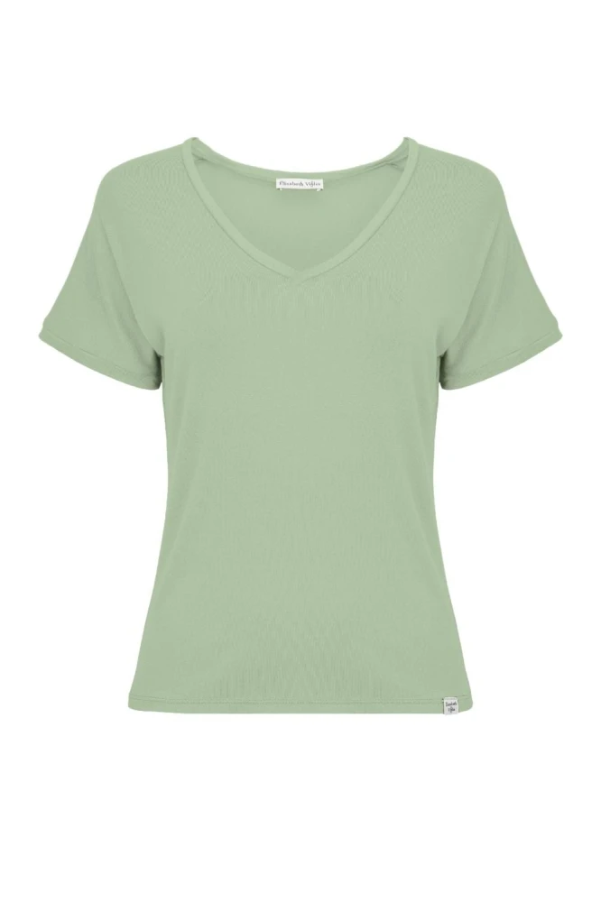 VAYA z krótkimi rękawami Iceberg Green przód.jpg