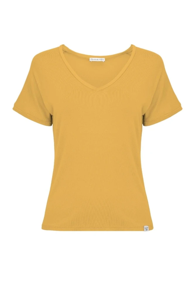 VAYA z krótkimi rękawami Mineral Yellow przód.jpg