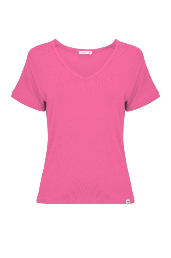 VAYA z krótkimi rękawami Shocking Pink przód.jpg