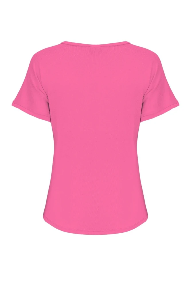VAYA z krótkimi rękawami Shocking Pink tył.jpg