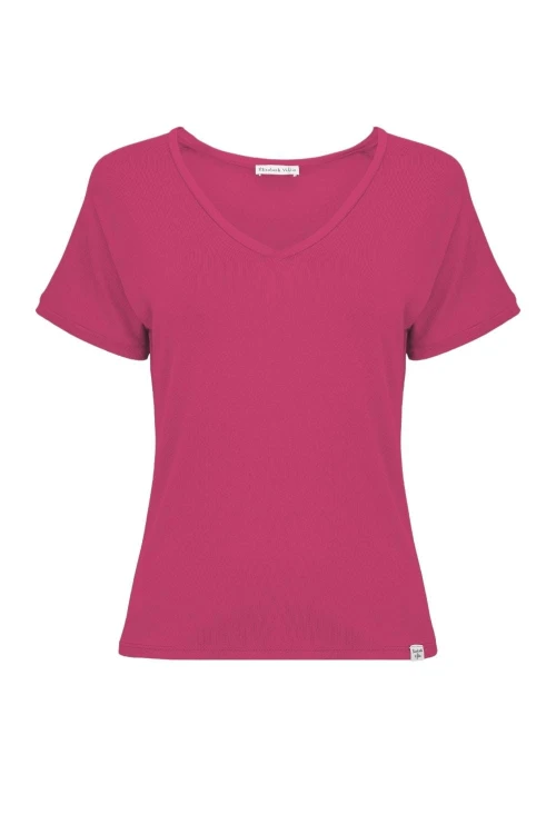 VAYA z krótkimi rękawami Pink Peacock przód.jpg