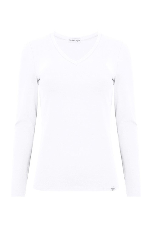 VERA z długimi rękawami Brilliant White przód.jpg
