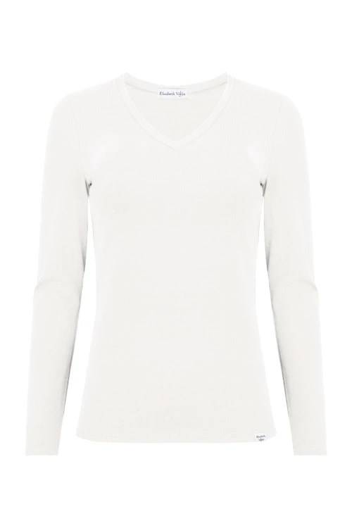 VERA z długimi rękawami Star White przód.jpg