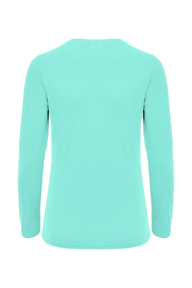 VERA z długimi rękawami Blue Turquoise tył.jpg