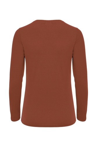 VERA z długimi rękawami Burnt Henna tył.jpg