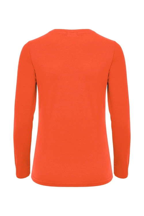 VERA z długimi rękawami Flame Scarlet tył.jpg