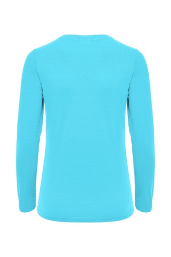 VERA z długimi rękawami Cyan Blue tył.jpg