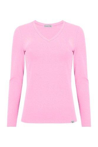 VERA z długimi rękawami Sea Pink przód.jpg